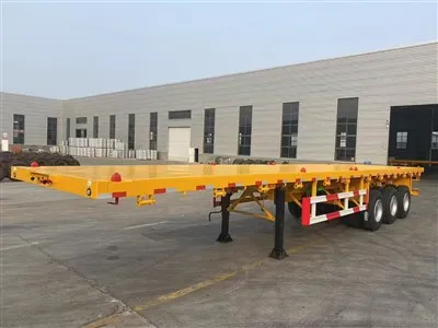 3 Axle 40ft Flatbed Semi Trailer